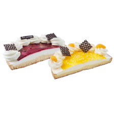 Monchou- of sinas-mandarijn kwarkvlaai